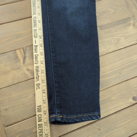 Everlane The Curvy High-Rise Crop Skinny Jean Dark Wash - Picture 9 of 12